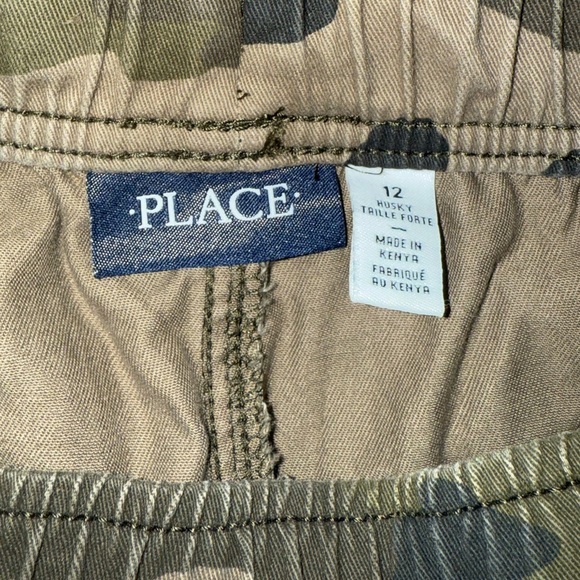The Children's Place Green and Brown Casual Camouflage Bottoms - Picture 4 of 4